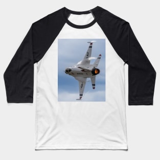 Thunderbird Solo Afterburner Turn With Vapor Baseball T-Shirt